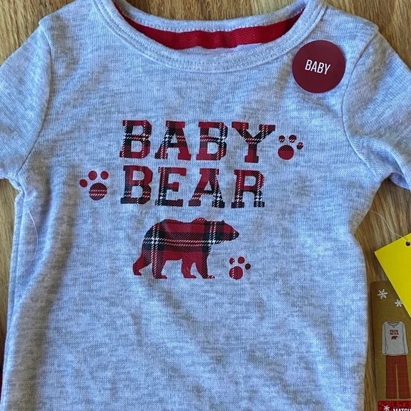 Baby Bear Kids Pajamas - 18 months. NWT - Picture 2 of 4
